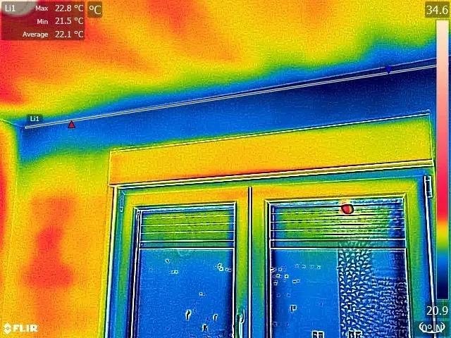 FLIR termovizijsko snimanje fasade i prozora