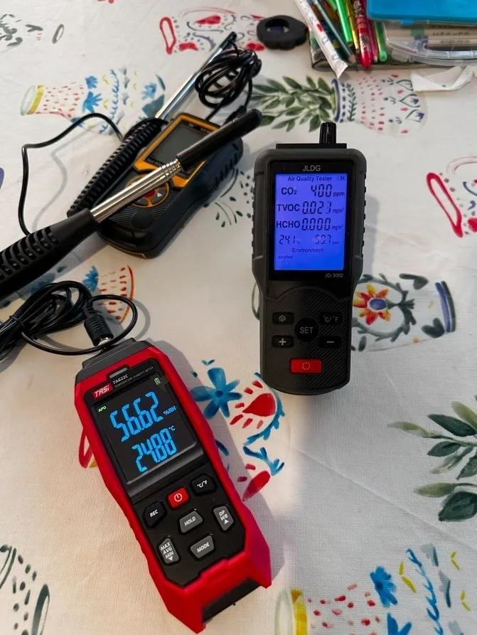 Merači kvaliteta vazduha - CO2, TVOC, temperatura i vlažnost